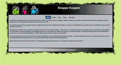 Desktop Screenshot of knappekoppen.be